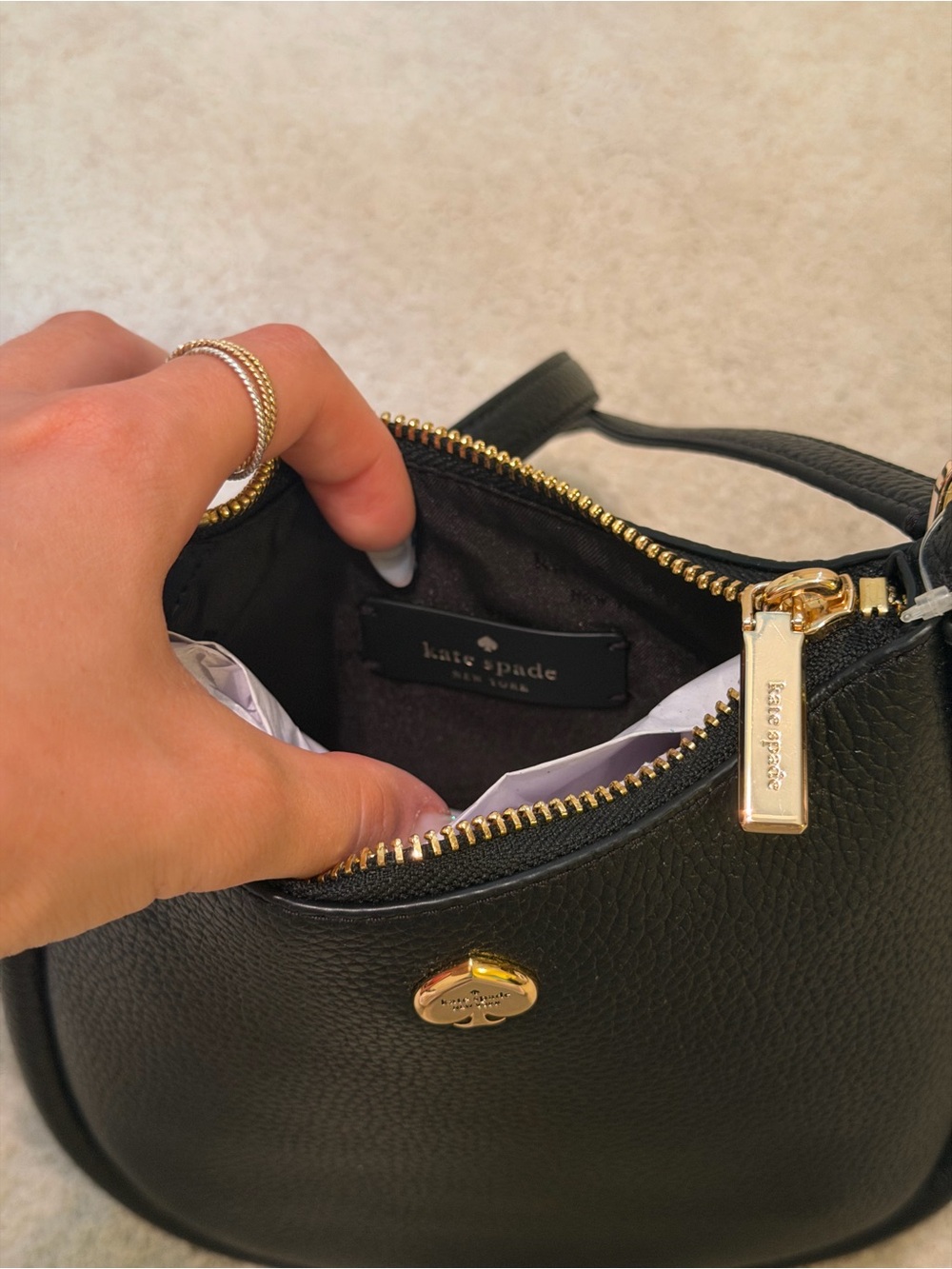 NWT Kate Spade Black Purse - Picture 7 of 10